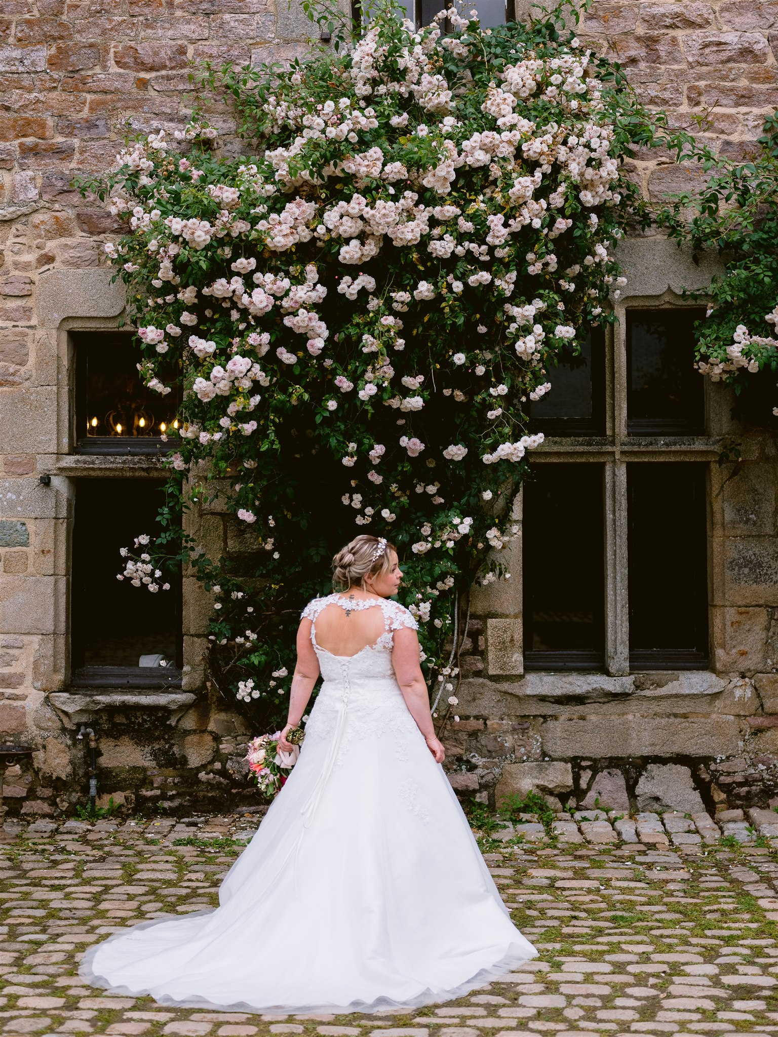 Robe de mariée dos nu